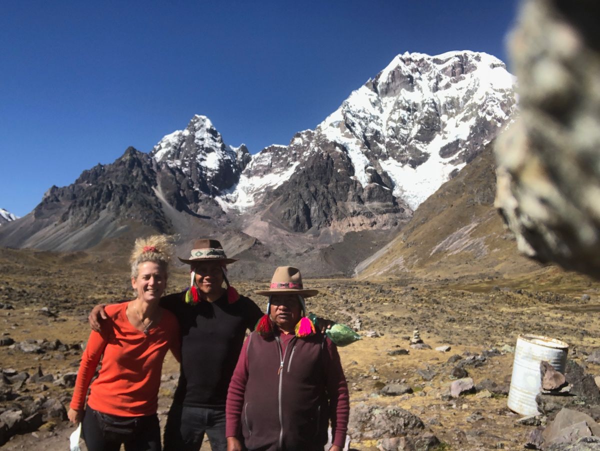 So worth the hike up to Ausangate Mt. at 14,000 ft where we did more clearings, offerings and received activations!