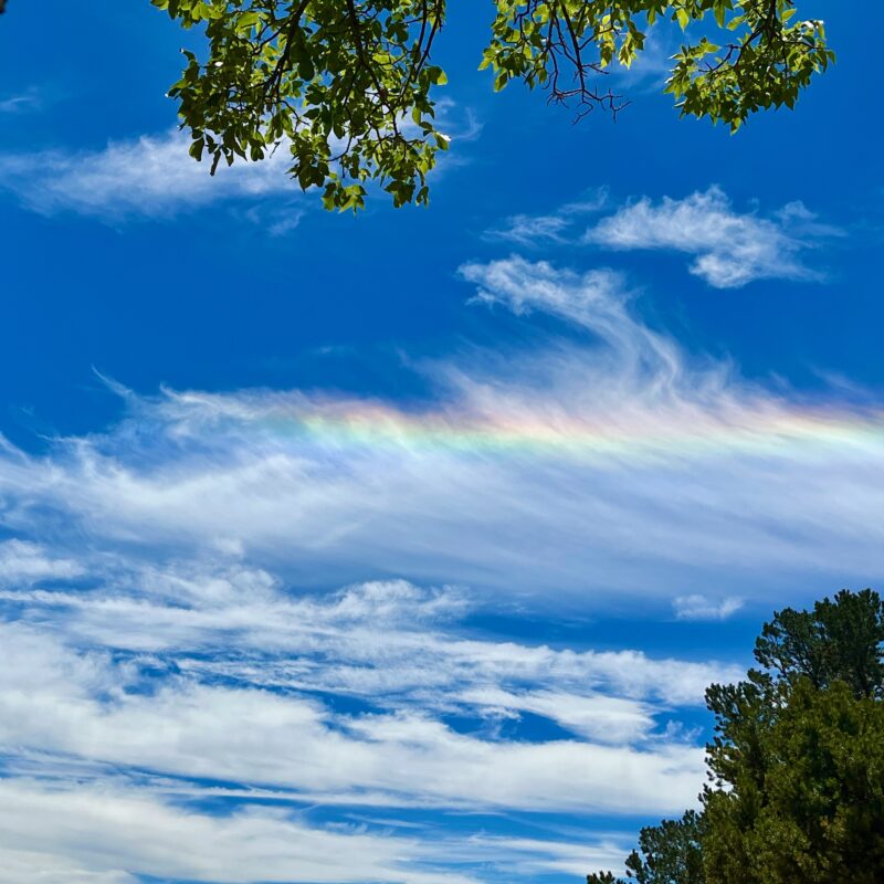 Rainbow magic in the Sky!