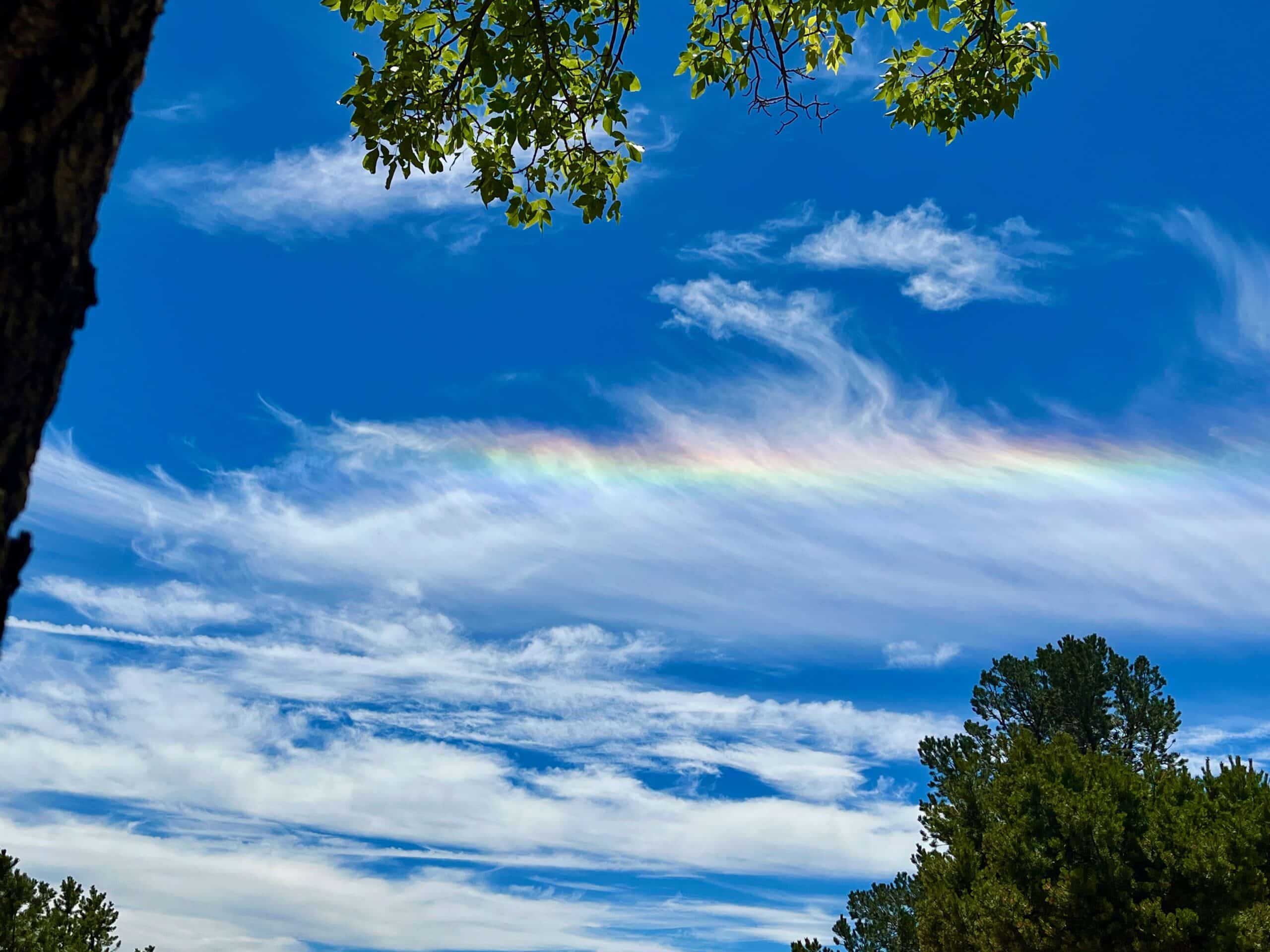 Rainbow magic in the Sky!